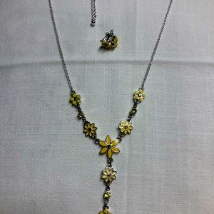 Necklace and matching earrings